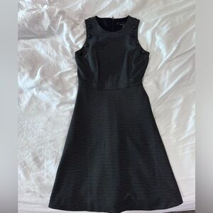 White House Black Market Fit and Flare sleeveless dress